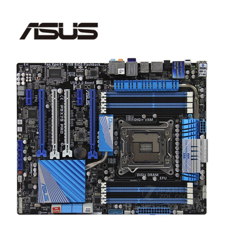 For ASUS P9X79 PRO Original Used Desktop X79 X79M 2011 Socket LGA 2011 Core i7  LGA2011 DDR3 Motherboard ► Photo 1/1