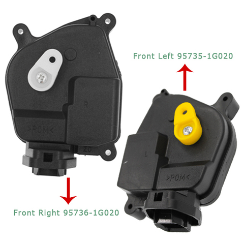 New For Hyundai Accent 2006-2011 Kia Rio Rio5 1.6L Front Right 95736-1G020 And Left 95735-1G020 Door Lock Actuator ► Photo 1/4