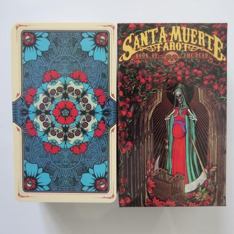 new Tarot deck oracles cards mysterious divination santa muerte tarot cards for women girls cards game board game ► Photo 1/6