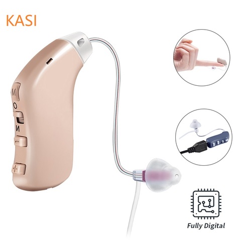 2022 Professional Hearing Aid Rechargeable Full Digital Hearing Aids 16 Channels Hearing Amplifier Hearing Device for Deafness ► Photo 1/6