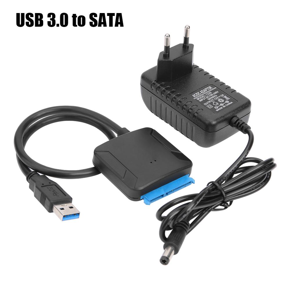 Buy Online 2 5 3 5 Inch Usb 3 0 To Sata Convert Cable 22pin Sataiii To Usb3 0 Adapters For Hdd Ssd High Quality Fast Delivery Alitools