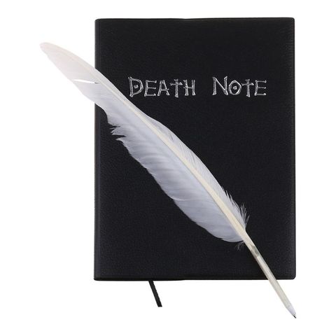New Death Note Cosplay Notebook & Feather Pen Book Animation Art Writing Journal ► Photo 1/6