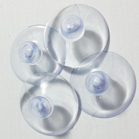 10pc/set 35mm Mushroom Head Sucker Pvc Fish Tank Transparent Glass Sucker Perforated Sucker F2Y2 ► Photo 1/6