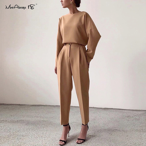 Mnealways18 Vintage Zipper Khaki Trousers Women High Waist Office Pants  Ladies Brown Trousers Work Wear Autumn Long Pants 2022 - Price history &  Review, AliExpress Seller - mnealways18 Official Store