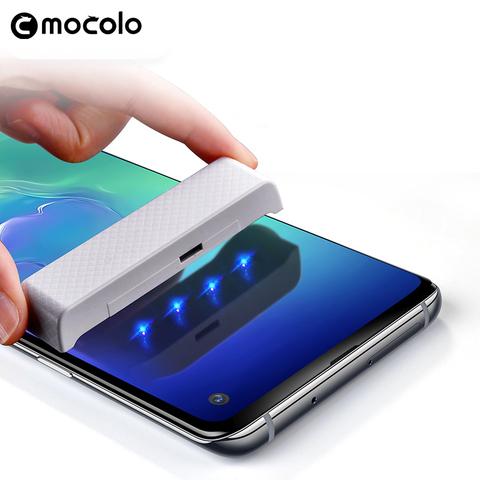 for Xiaomi Mi Note 10 Screen Protector Mocolo Mi Note 10 Lite Curved UV Tempered Glass for Xiaomi Mi 10 Pro Screen Protector ► Photo 1/6