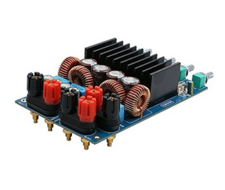 TAS5630 2.1 Channel 4ohm Class D Digital Amplifier Board; DIY Power Amp Board for Audiophiles 300W+150W+150W ► Photo 1/6