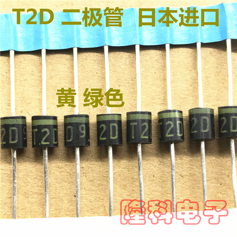 10PCS 100% New original T2D yellow word T2D33 diode color TV air conditioner T2D45 green ring PLC switching power supply board ► Photo 1/4