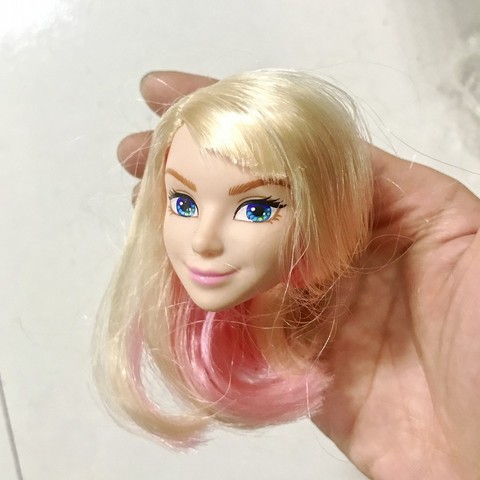 Special Offer princess long hair New Brand Original heads for  Handicraft Material Doll Head Fittings ► Photo 1/5