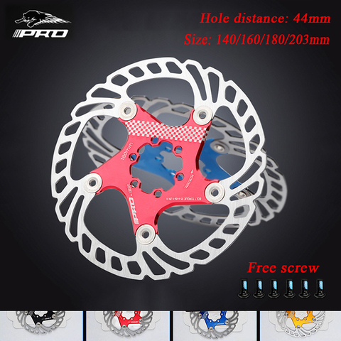 IIIPRO Floating rotor Mountain bike brake rotor DH 6inch Down hill Strong heat dissipation140 160 180 203mm ► Photo 1/6
