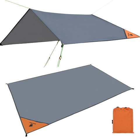 GeerTop Ultralight Tent Tarp Outdoor Camping Mat Waterproof Rain Fly Sun Shelter Footprint Canopy for Outdoor Tourist Garden ► Photo 1/6