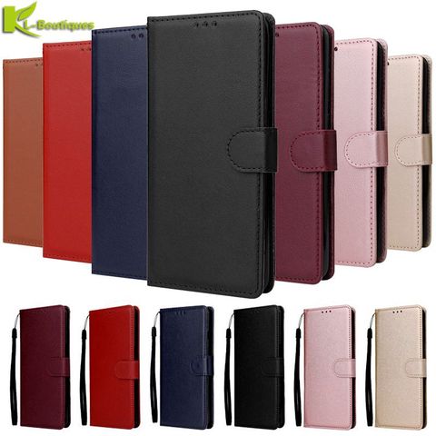 Leather Case For Huawei Nova 5t Case Flip Cover for Huawei Nova 5 T Nova5T YAL-L21 Phone Cases Wallet Card Holder Coque Funda ► Photo 1/6