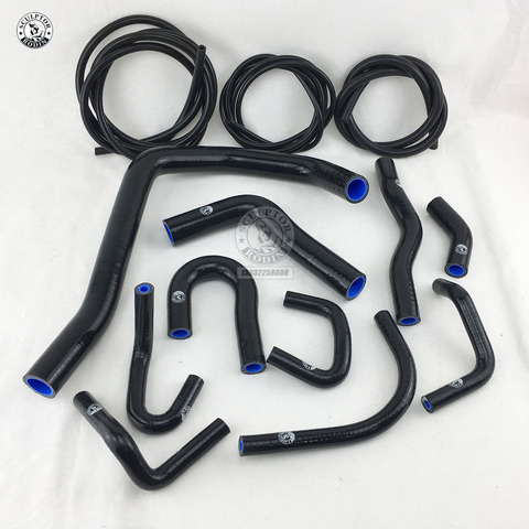 SILICONE RADIATOR HOSE KIT +Vacuum Hose Kit FOR 88-91 Honda Civic/CRX EE EF / CR-X Base/DX/ HF/Si(13PCS) ► Photo 1/4