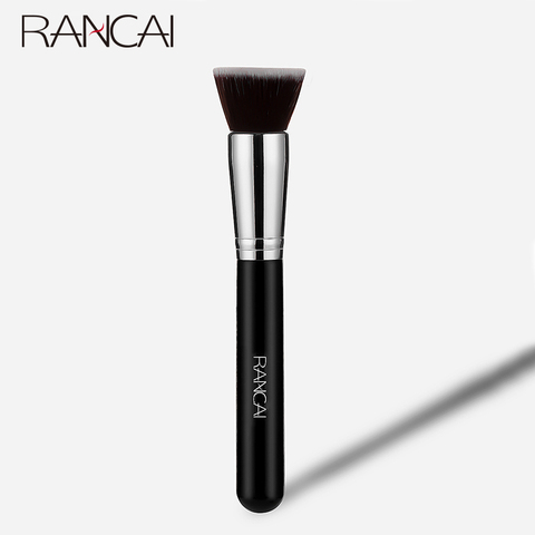 RANCAI Makeup Brush Flat Top Kabuki Foundation Brush  for Liquid Cream and Powder Contour Buffing Blending Concealer  Face Brush ► Photo 1/6