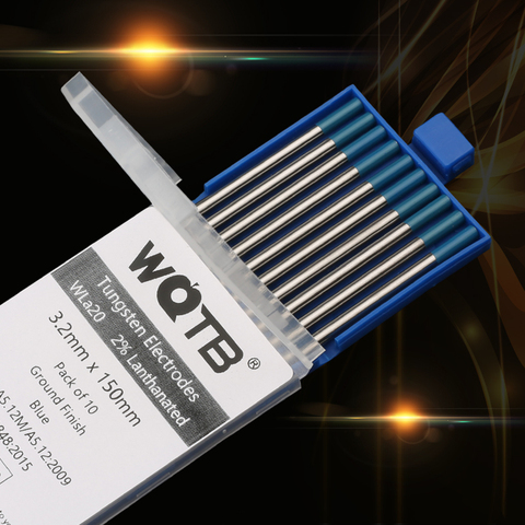 2% Lanthanated tungsten electrodes WL15 WL20  tig tungsten rod 1.0 1.6 2.0 2.4 3.0 3.2 4.0mm gold tig electrodes for tig welding ► Photo 1/6