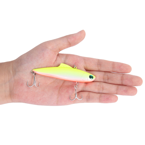 Fishing Lure Metal VIB sequins 21g 8.5cm Long shot bass Topmouse Sea Fishing Tackle Vibration Spinner Tremor Sinking Bait ► Photo 1/6