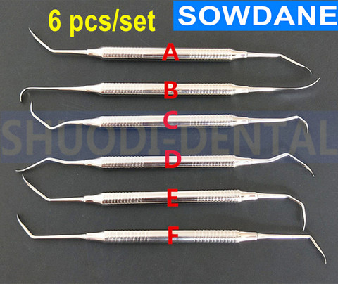 Double Ends Dental Lift Elevators Tool Stainless Steel Sinus Lifting Oral Care Tool ► Photo 1/6