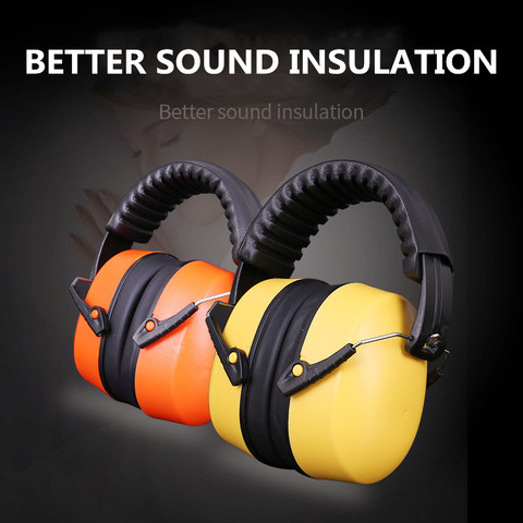 Noise-proof earmuffs noise reduction sleep learning earmuffs mute industrial headphones soundproof shooting aircraft anti-noise ► Photo 1/5