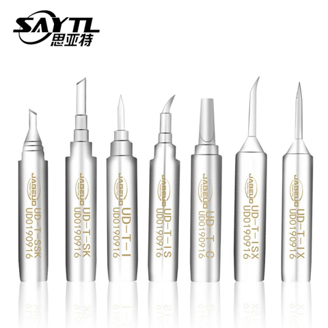 SAYTL 900M-T-I Copper iron Welding Tool Lead-Free Solder Iron Head Tips Replacement Soldering Bit Welding Tool For DIY Rework ► Photo 1/6