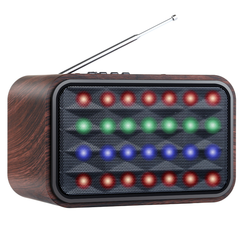 TOPROAD Portable Bluetooth Speaker Wireless Column Stereo Speakers Support TF FM Radio Mic AUX Loudspeaker for Computer Phone ► Photo 1/6