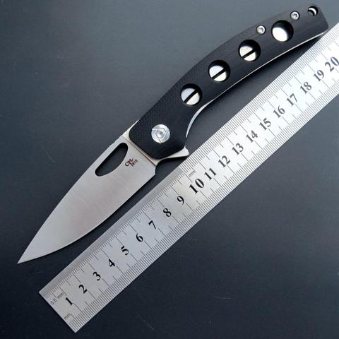 Eafengrow CH3530 Folding Pocket Knife CH knife D2 Blade G10 Handle Survivcal Tactical Pocket Knife Camping Hunting EDC tool ► Photo 1/6