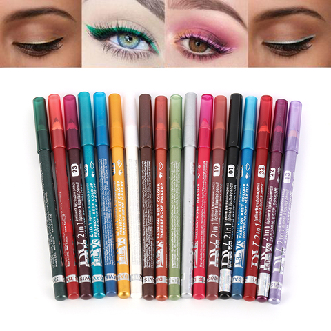 2022 Fashion Colorful Glitter Eye Shadow Liner Pen Longlasting Lip Liner Pencil Waterproof Pearl Eyeliner Eye Makeup Beauty Tool ► Photo 1/6