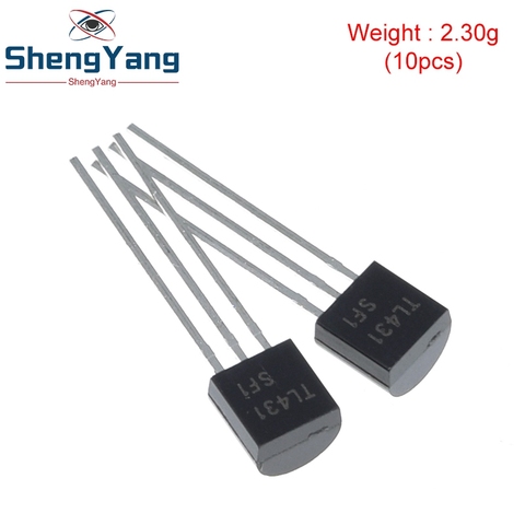 50pcs TL431A TL431 Voltage References 2.5-36V Prog Adjust TO-92 new original ► Photo 1/6