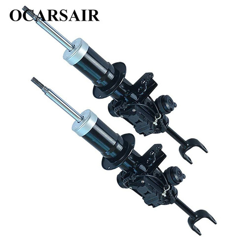 For BMW 7 F01 F02 F07 740i 750i Pair Front Left Right Shock Absorbers Strut Fit with electric Part No.37116796931 37116796932 ► Photo 1/6