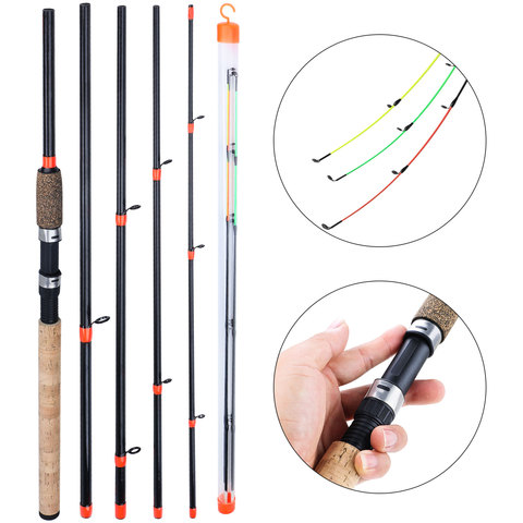 Sougayilang High Quality Cork Handle Feeder Spinning Fishing Rod 3.0M L M H Power Travel Rod De Pesca Carp Feeder Pole ► Photo 1/5
