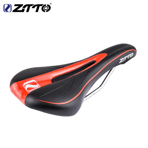 ZTTO MTB Hollow Breathable Racing Bicycle Saddle Soft PU Cycle Mountain Bike Seat Comfortable Wide Road Bike Foam Cushioned ► Photo 1/1