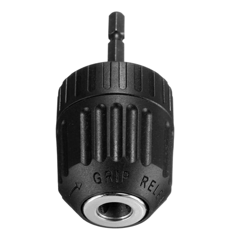 0.8-10mm 3/8 inch 24UNF Keyless Drill Chuck Converter Shankless Chuck Chuck with 1/4 inch Hex Shank ► Photo 1/6