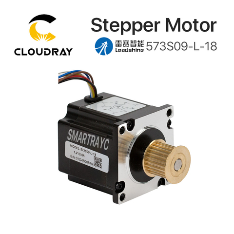 Leadshine Nema 23 Stepper Motor 3 Phase 57mm 90Ncm 3.5A Stepper Motor（573S09）with GEAR 4-lead  Cable for 3D printer CNC XYZ ► Photo 1/6