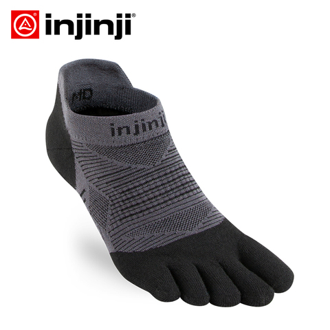 Injinji Five-Finger Sneakers Socks Low-cut Thin Running Sports COOLMAX Sweat-absorbent Quick-drying Yoga Cycling for Mens ► Photo 1/6