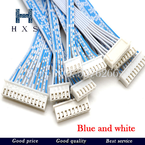1PCS JST XH2.54 XH 2.54mm Single/Double Head Wire Cable Connector 2P/3/4/5/6/7/8/9/10P12 Pin Pitch White Blue Male Female Plug ► Photo 1/2