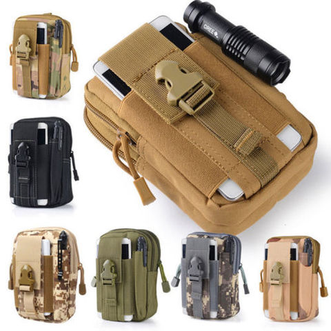 Best selling fashion sports travel bag outdoor camping belt bag military tactical bag coin purse belt bag ► Photo 1/6