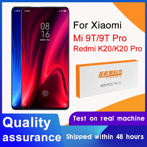 100% Tested 6.39'' Display With Frame For Xiaomi Mi 9T Pro LCD Touch Screen Digitizer Assembly For Redmi K20 Pro LCD Screen ► Photo 1/6