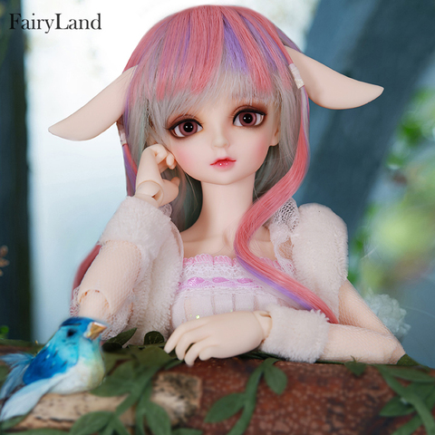 BJD Dolls Fairyland Minifee Rin suit fullset msd luts Fairyline 1/4 model  girls boys eyes toys resin rabbit Friends Surprise ► Photo 1/5