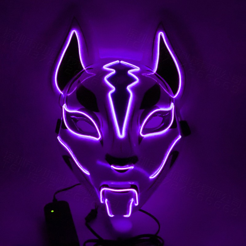 neon full face mask