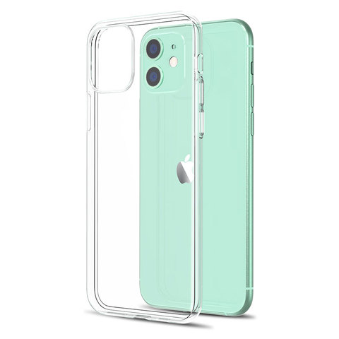 Ultra Thin Clear Phone Case For iPhone 11 7 Case Silicone Soft Back Cover For iPhone 11 12 Pro XS Max X 8 7 6s Plus 5 SE XR Case ► Photo 1/6
