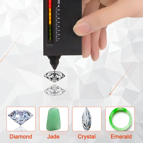 Diamond Tester Selector UV Illuminated Jewelry Gemstone Testing Tool Kit