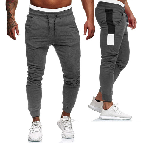 Men's Fitness Training Large Size Sports Warm Pants Jogger Men's Fashion Casual Feet Sports Pants Weight Loss Bottoms Sportswear ► Photo 1/6