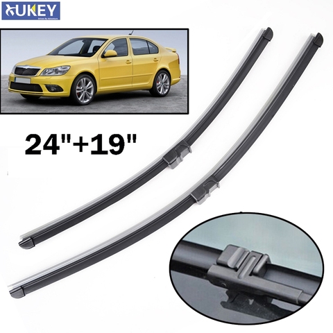 Xukey Front Windshield Wiper Blades For Skoda Octavia 24