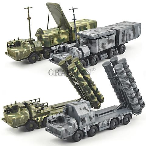 1/72 4D Assemble Truck Russia Army S-300 PMU Missile Systems Radar Vehicle Plastic Puzzle Building Kit Military Car Model Toy ► Photo 1/6