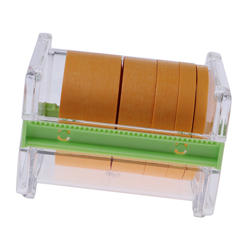 Masking Paper Tape Storage Box with 5 Rolls Model Paint Spray Shield Tapes ► Photo 1/6