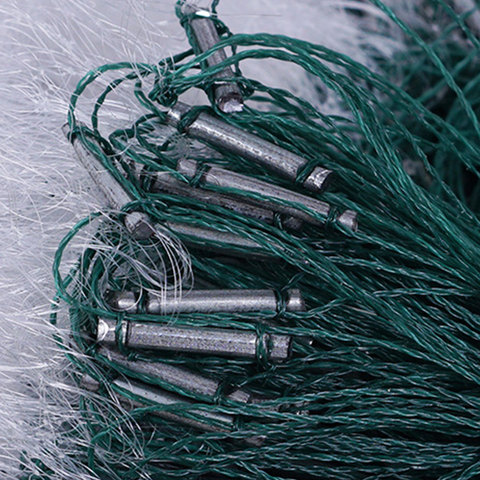Single-layer Fishing Sticky Net Professional Single Casting Net Silk Line Fishing Net Fishing Tools (Single-layer 0ne Finger) ► Photo 1/6