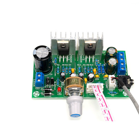 SOTAMIA TDA2030 Power Amplifier Audio Board 15Wx2 Stereo Mini Amp AC/DC 12V TDA2030A Sound Amplifiers Speaker Home Theater DIY ► Photo 1/6