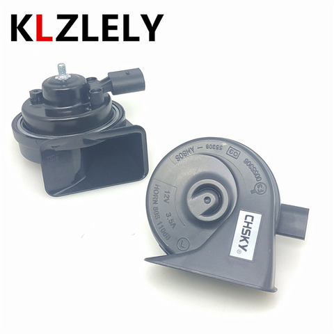 O 410/510Hz  For VW POLO GOLF 5 TIGUAN TOURAN Transporter 56 T5 T6 PASSAT B6 B7 B8 Car snail horn 12V 110-125db Loud Waterproof ► Photo 1/6