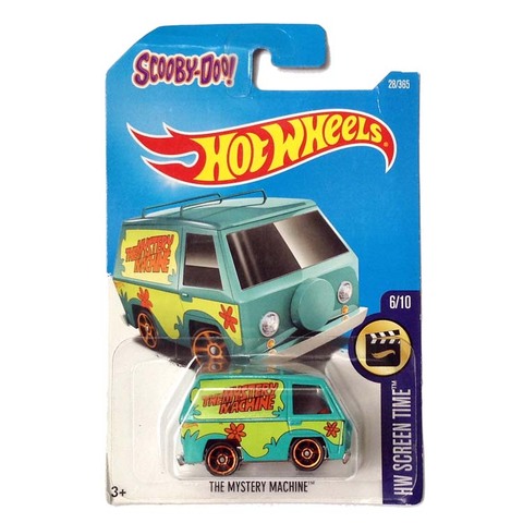 HOT WHEELS Cars 1/64  The Mystery Machine Scooby-doo movie cars Collector Edition Metal Diecast Model Car Kids Toys ► Photo 1/3