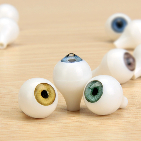 4pairs 16mm Round Doll Eyes Eyeball Acrylic Plastic Dolls Accessories 4Colors ► Photo 1/6