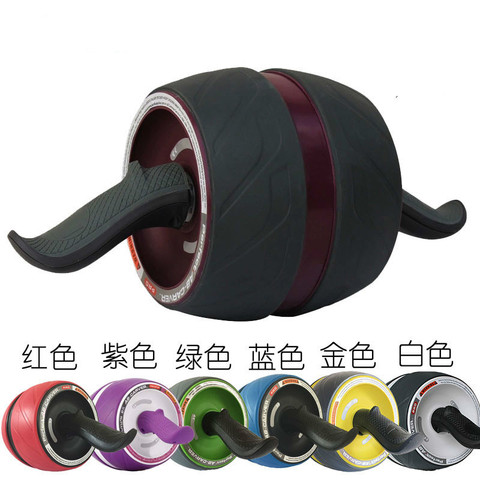 Abdominal muscle wheel slimming waist and abdomen  roller belly mute household sporting goods fitness equipment power gym ► Photo 1/6