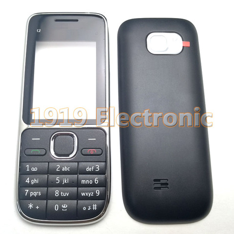 New phone Housing Cover Case with Hebrew stamp or Russian Or English Keypad  For Nokia C2-01 C201 + Tools ► Photo 1/2